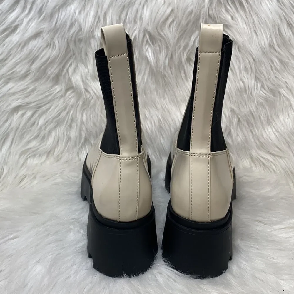 OPEN EDIT Women's Iris Lug Chelsea Platform Ankle Boots‎
